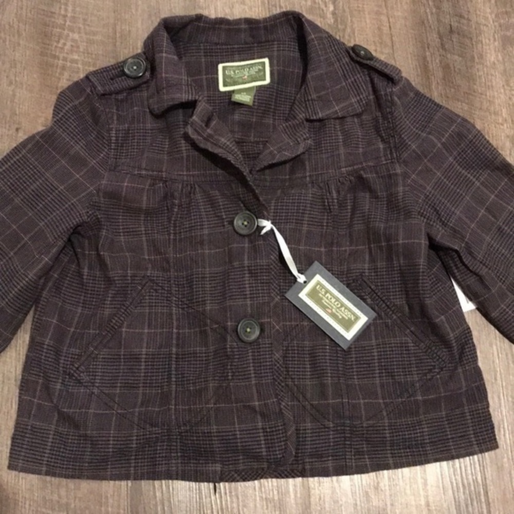 Us Polo ASSN girls cape jacket - Picture 3 of 5